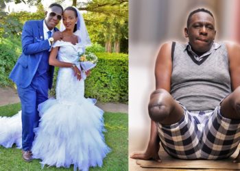 Groom reveals to bride after exchange of wedding vows that he has no legs