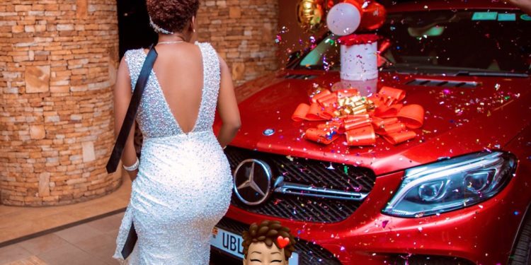 Hashim Mulangwa gifts wife brand new Mercedes-Benz on 1st wedding anniversary