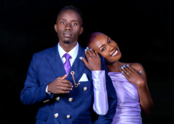 Kasese Songstress Heli Esli, husband celebrate anniversary with 15 people guest list