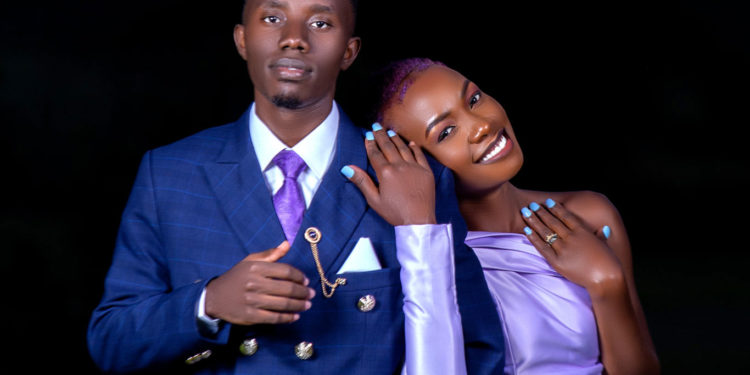 Kasese Songstress Heli Esli, husband celebrate anniversary with 15 people guest list