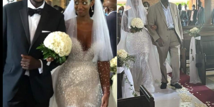 General Tumukunde’s son weds Museveni’s daughter in beautiful wedding ceremony
