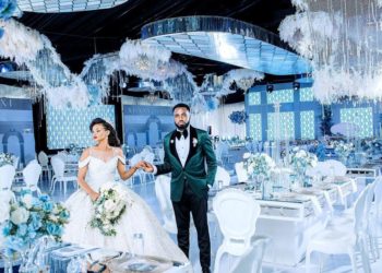 Glitz and glamour at photograher Emmanuel Manzi’s wedding