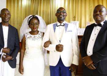 Love in times of covid-19, their wedding budget was Shs1m