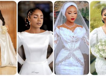 Latest stunning wedding gowns for a bride-to-be
