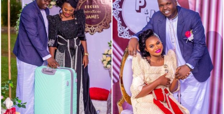 I met Prossy in a church singing group- James after being introduced