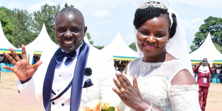Agago woman MP weds in Colourful ceremony