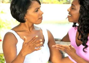 My wife discusses our private matters with her family