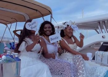 Fatuma Asha’s friends surprise her with bachelorette party in Spain