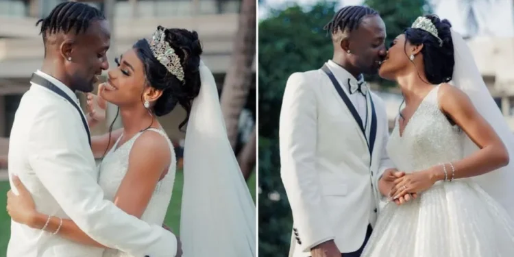 Football star misses his wedding to sign new contract, brother stands in