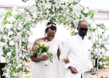 Photos: Museveni’s daughter Patience, husband Rwabwogo on 20th marriage anniversary