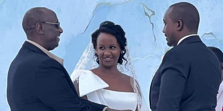 Photos: General Salim Saleh’s daughter Esteri Mugurwa and Ivan Muhoozi’s wedding