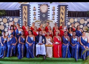 Influencer Lucy Smize stuns in wedding with Henry Mulira