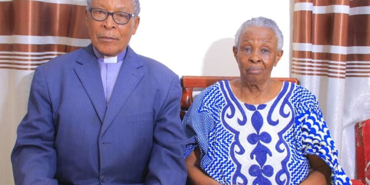 Celebrating our marriage 59 years  later