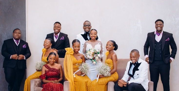 About KFM’s Emeka and Mackline Asimiire’s wedding