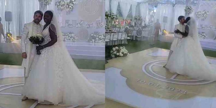 Kenyan Singer Akothee’s wedding gown costed Shs19m