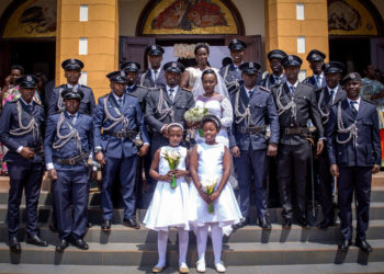 I had a police officer’s dream wedding
