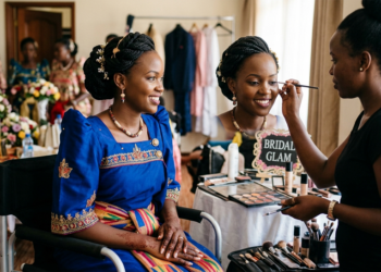 Behind the scenes of a Ugandan wedding