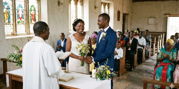 The return of simple church weddings